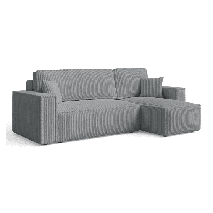 Elegancki narożnik ARON L do wypoczynku | Uniwersalny | Tkanina Tilia 90