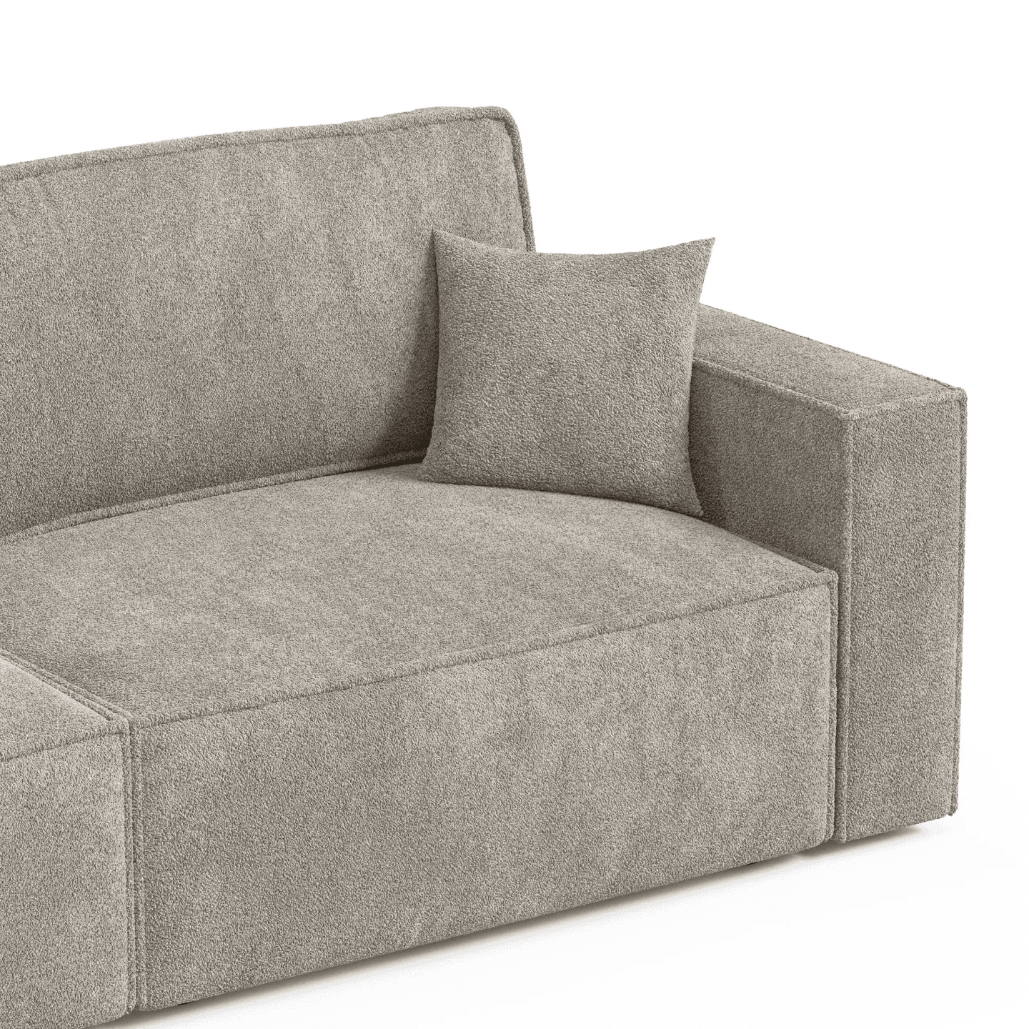 Modna sofa ARON S z funkcją spania | Rozkładana | Tkanina Coral 15