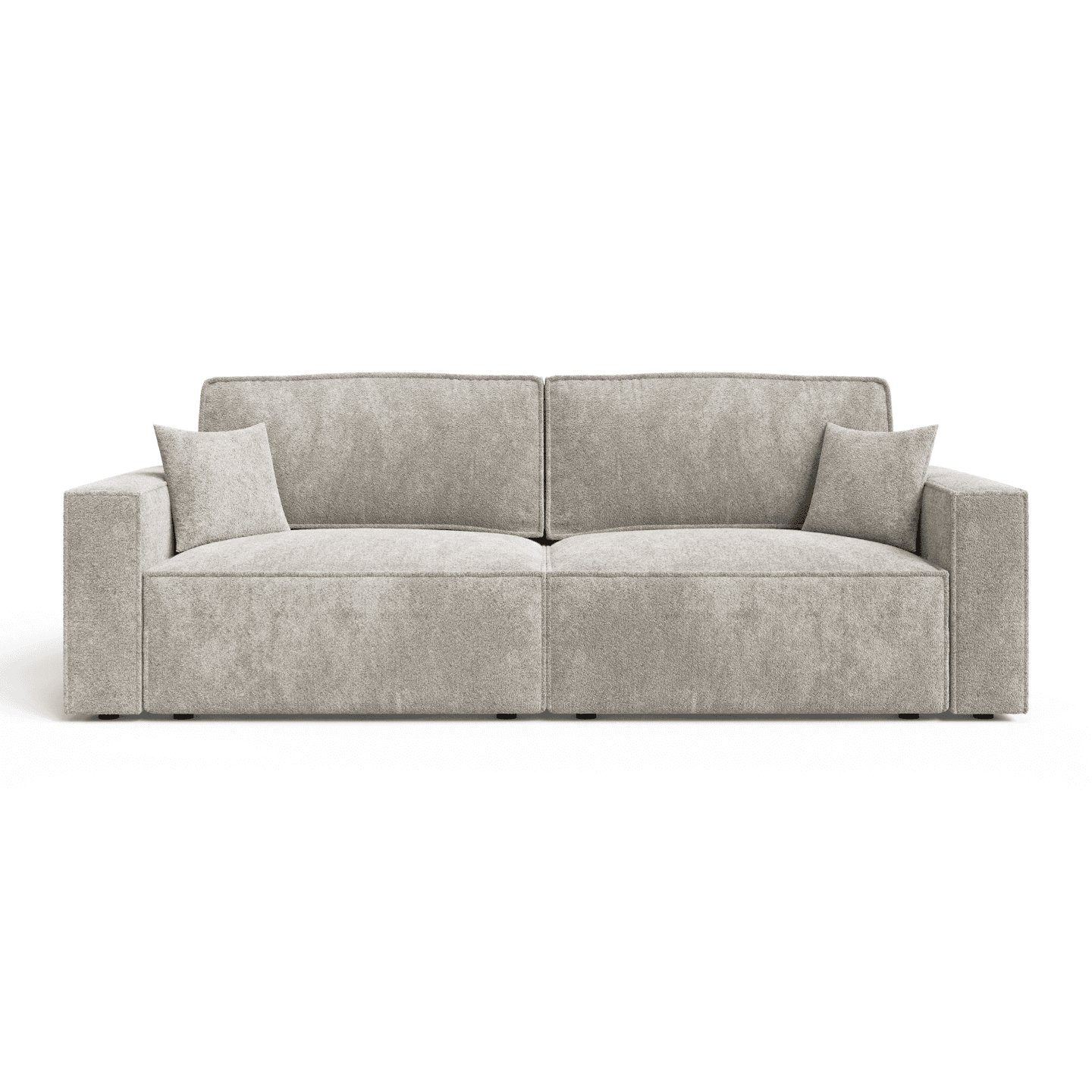 Stylowa sofa ARON S do salonu | Rozkładana | Tkanina Coral 80