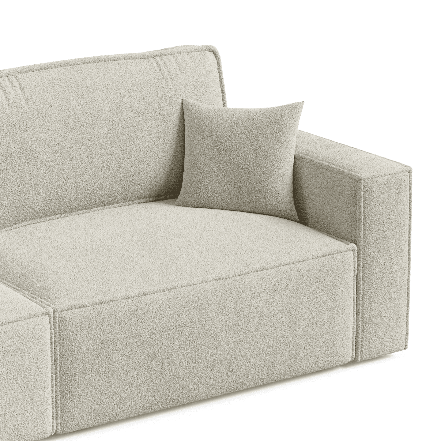Elegancka sofa ARON S do salonu | Rozkładana | Tkanina Quelle 92