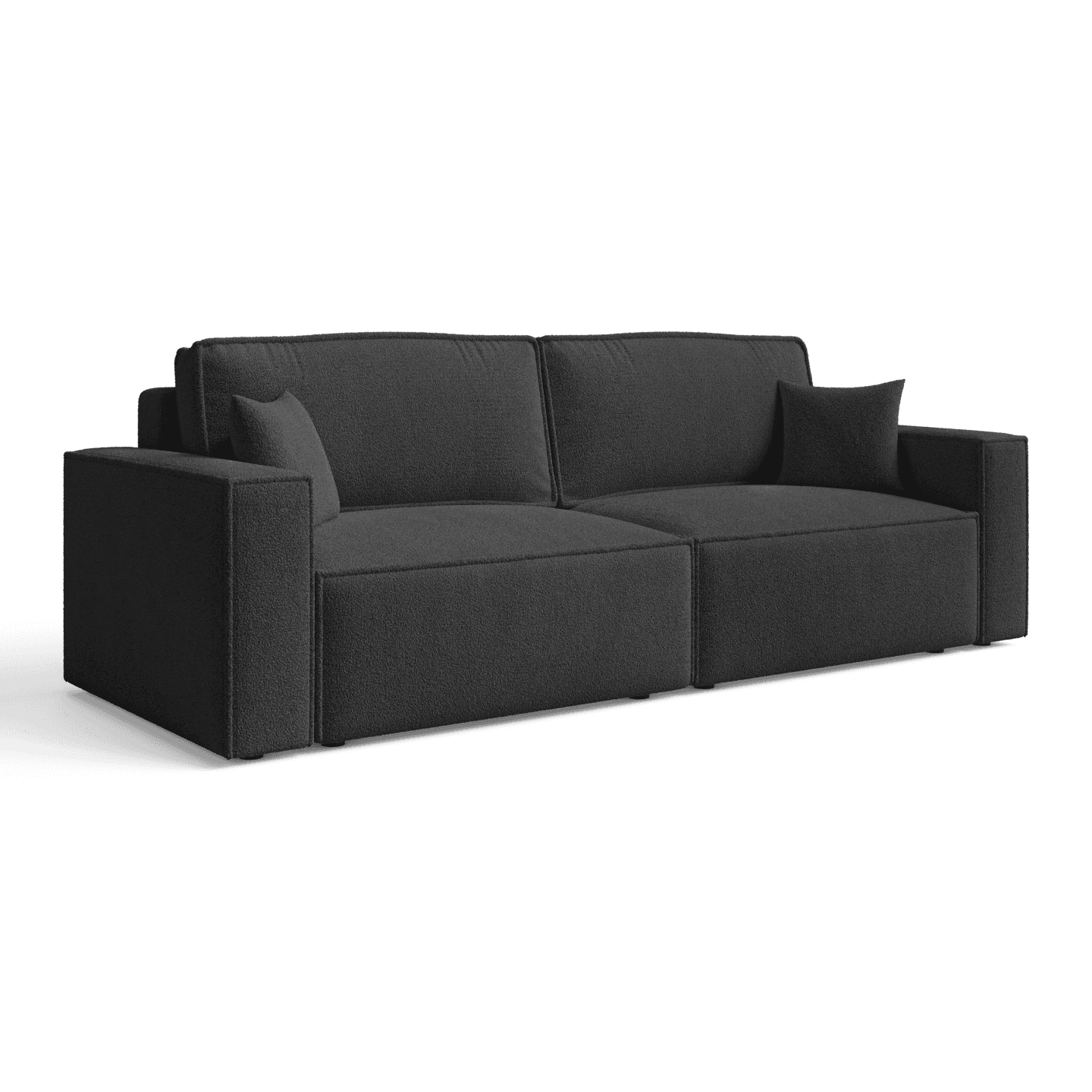 Stylowa sofa ARON S do wypoczynku | Rozkładana | Tkanina Quelle 100