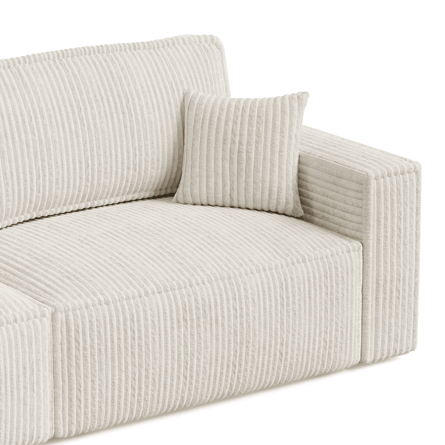 Wygodna sofa ARON S z funkcją spania | Rozkładana | Tkanina Tilia 01