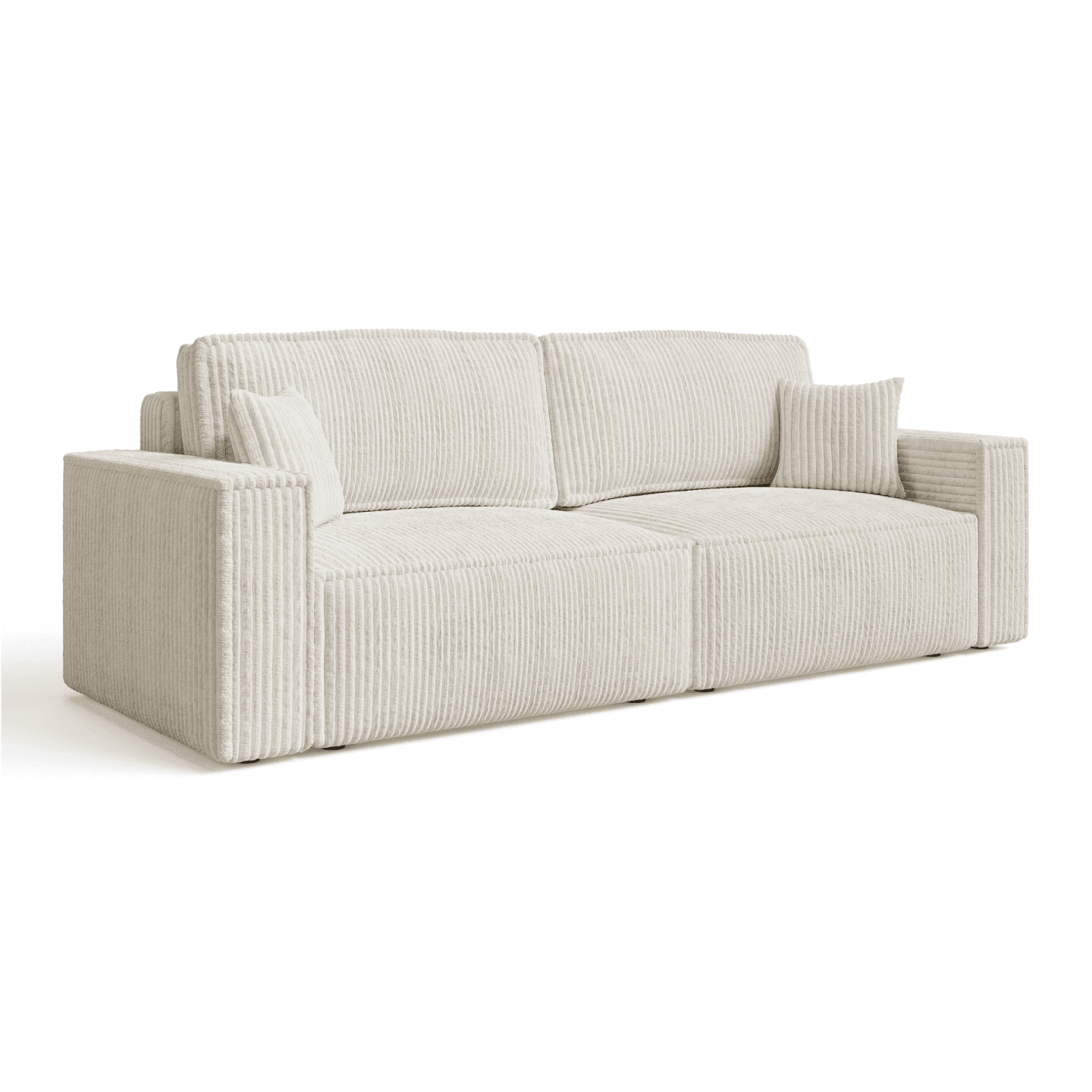 Nowoczesna sofa ARON S z pojemnikiem | Rozkładana | Tkanina Tilia 03