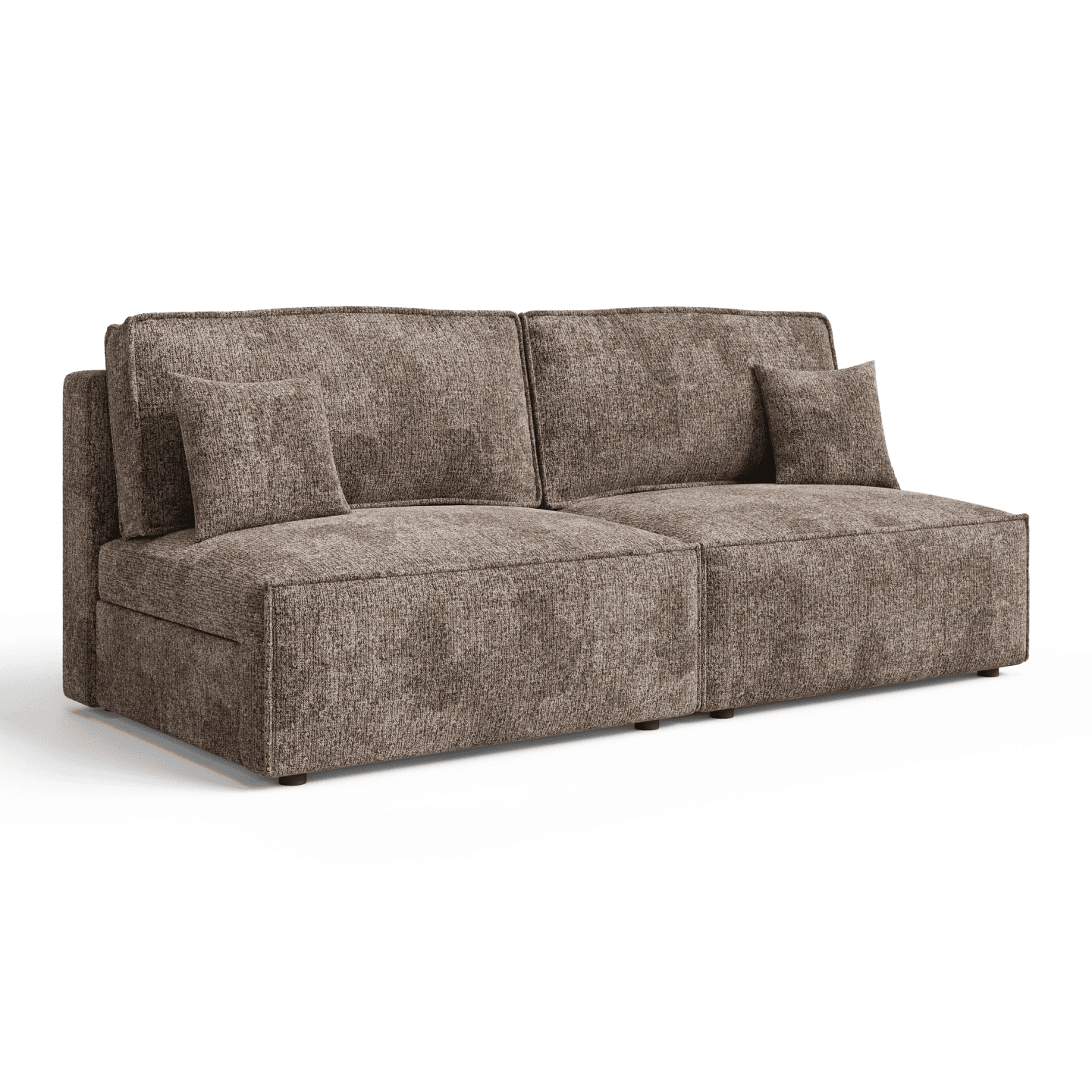 Nowoczesna sofa ARON S MINI do salonu | Rozkładana | Tkanina Bella 10