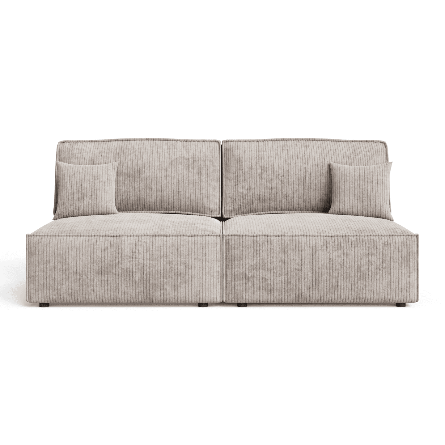 Sofa ARON S MINI z funkcją spania do salonu | Rozkładana | Tkanina Poso 02