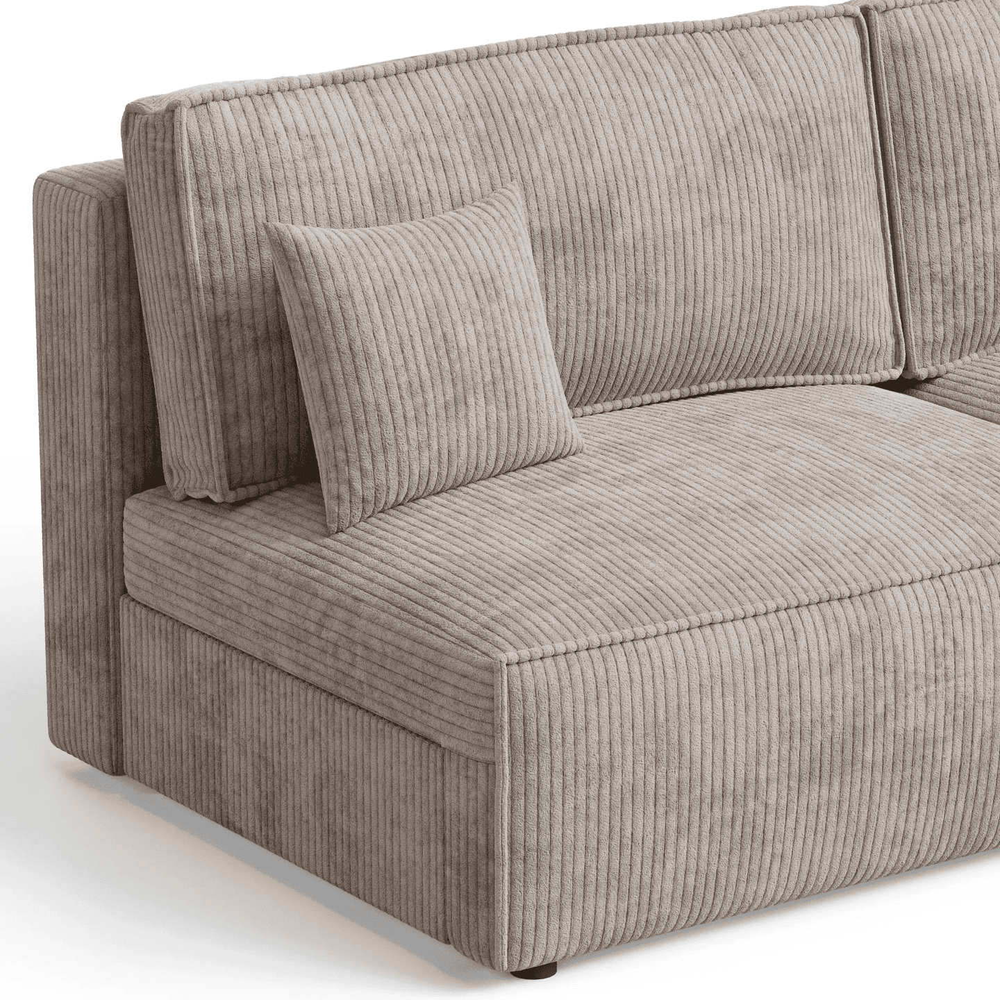 Sofa ARON S MINI z funkcją spania do salonu | Rozkładana | Tkanina Poso 02