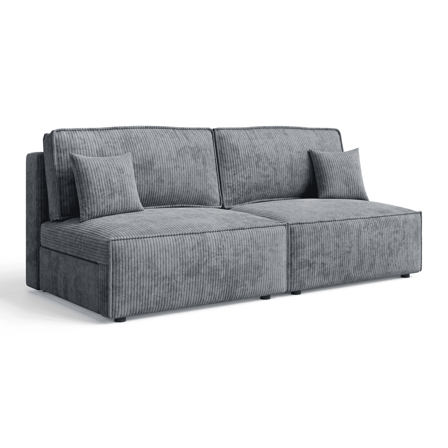Sofa ARON S MINI do spania z pojemnikiem | Rozkładana | Tkanina Poso 60