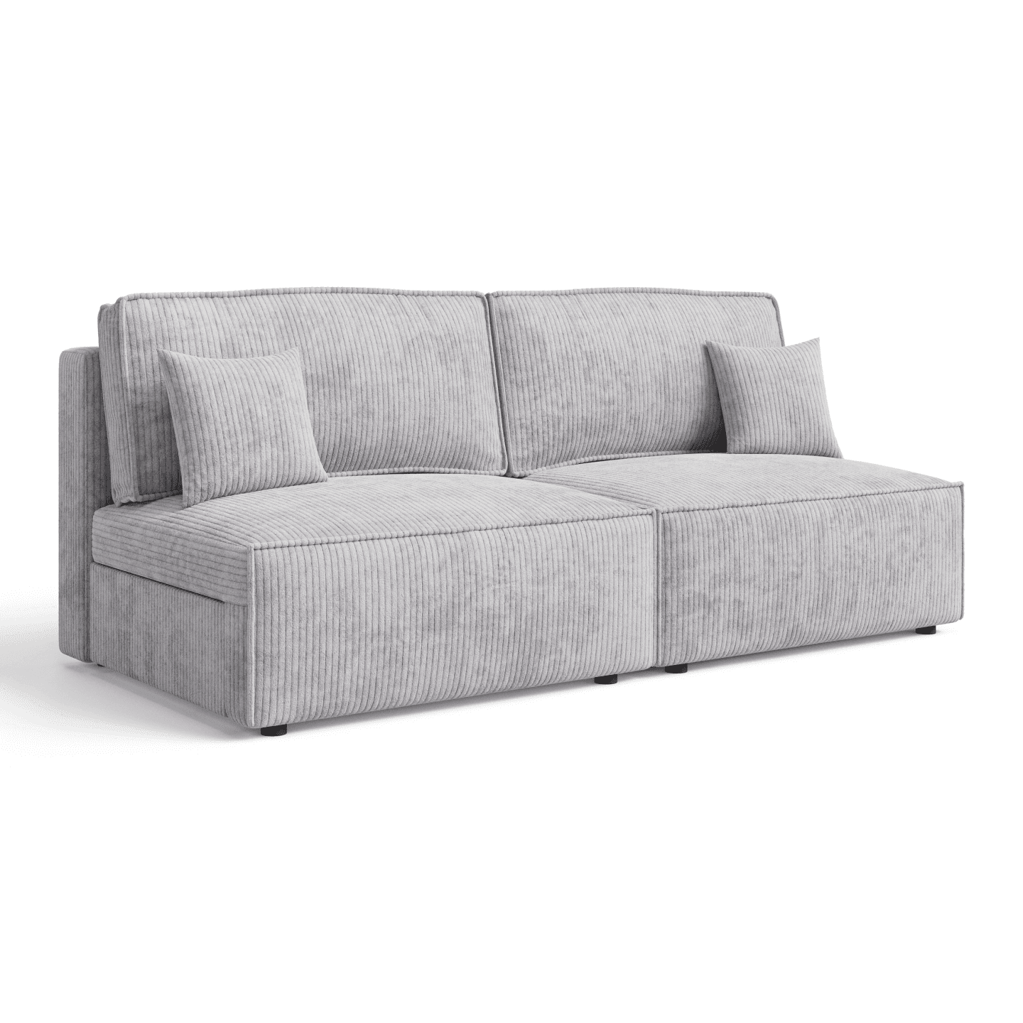 Komfortowa sofa ARON S MINI do spania | Rozkładana | Tkanina Poso 110