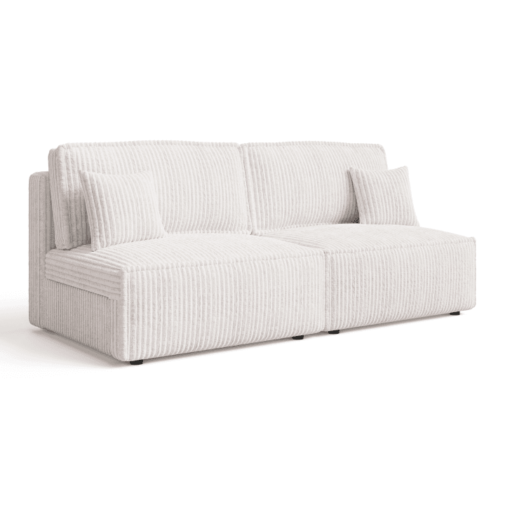 Sofa ARON S MINI z funkcją spania | Rozkładana | Tkanina Tilia 01