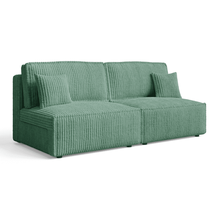 Komfortowa sofa ARON S MINI do spania | Rozkładana | Tkanina Tilia 39