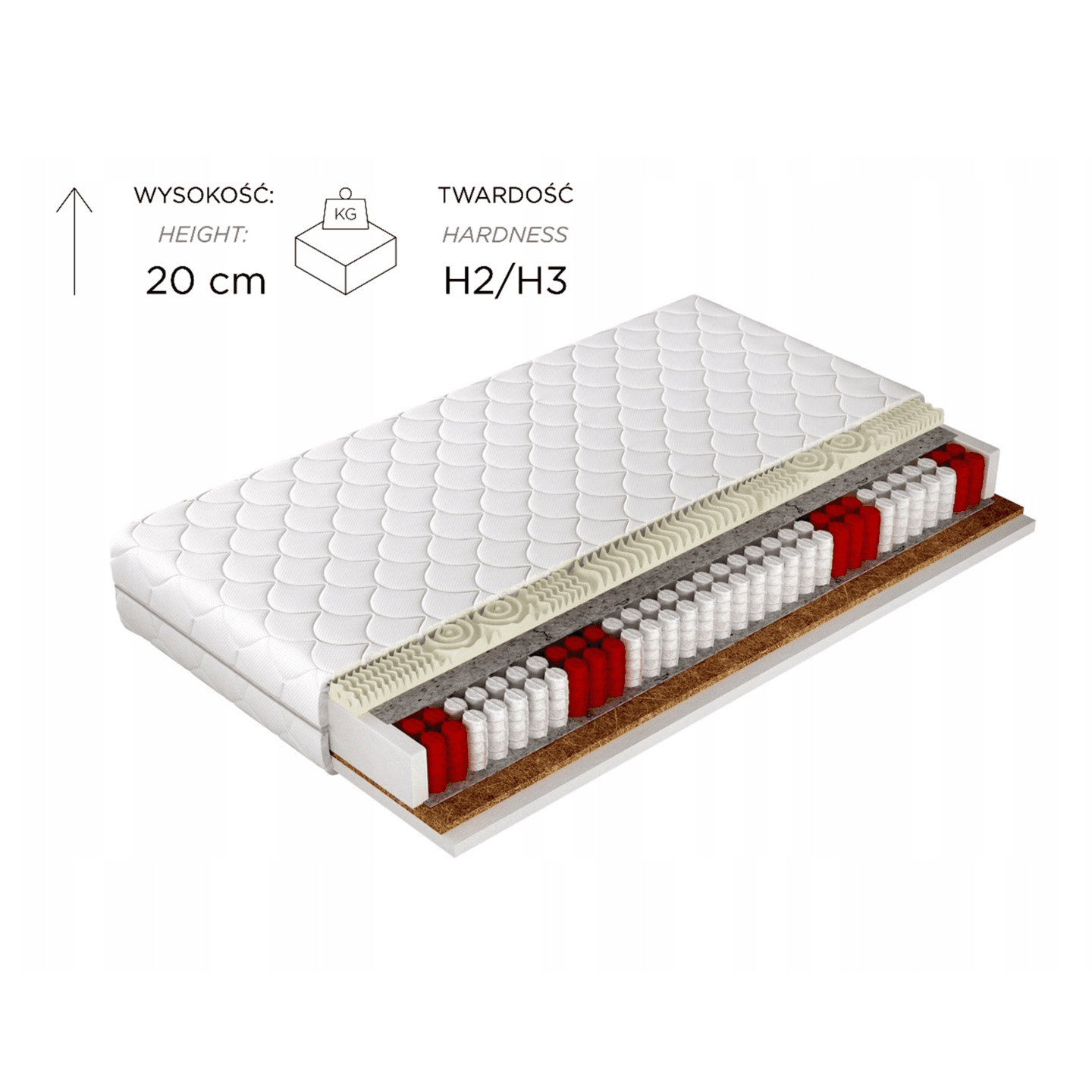 Materac Live Visco 120x200