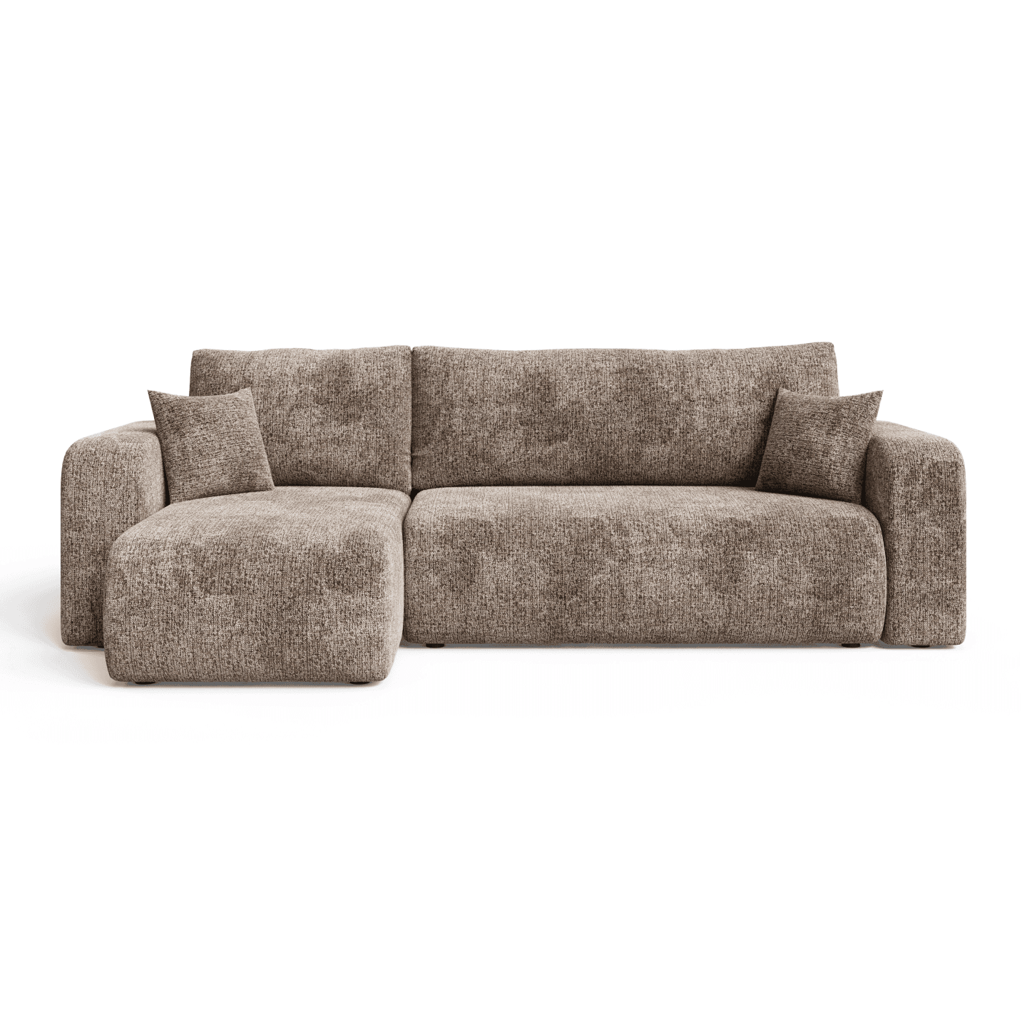LARGO L narożnik do dużego salonu | Uniwersalny | Tkanina Bella 65