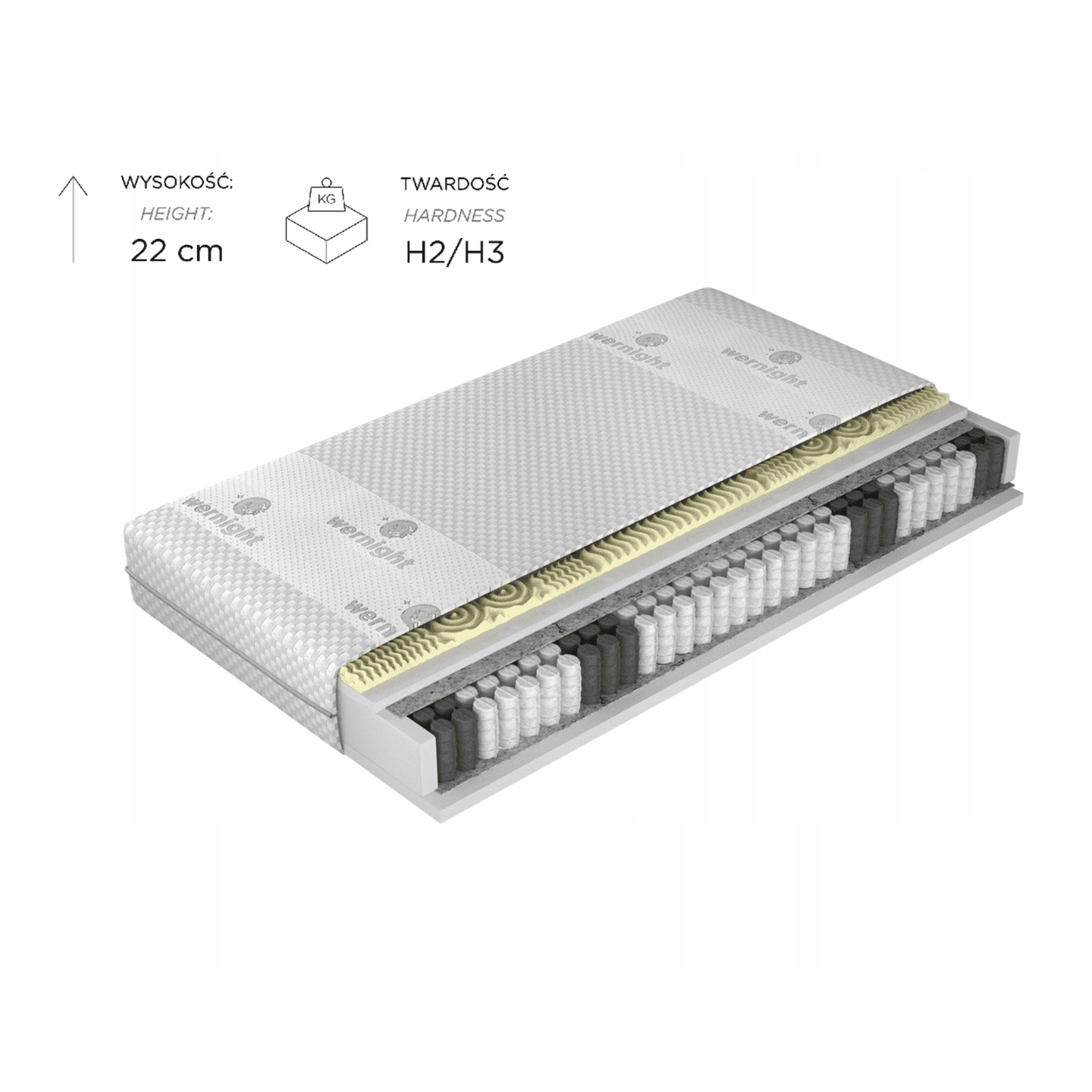 Materac Magic Calm 140x200