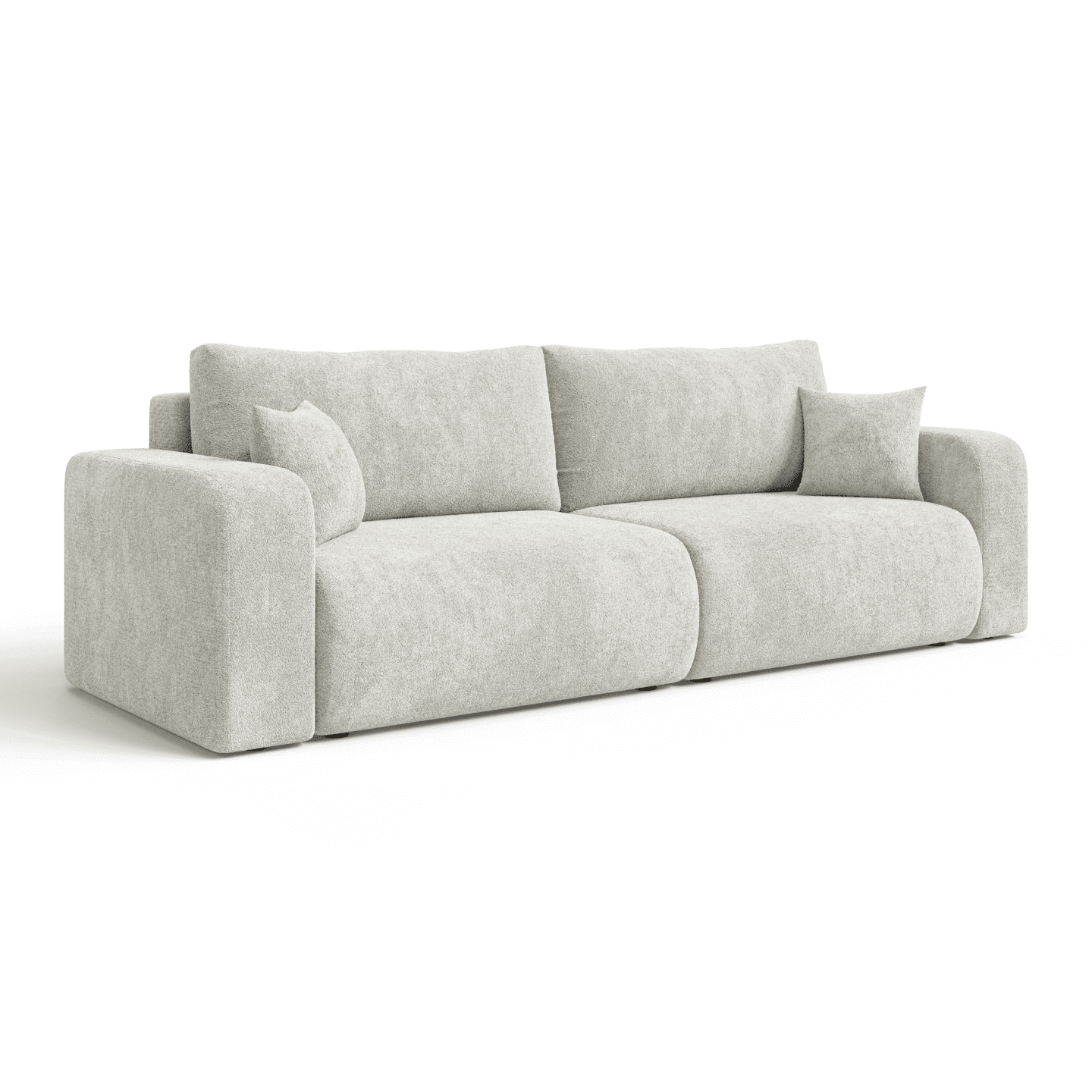 Sofa LARGO S z funkcją spania | Rozkładana | Tkanina Coral 15