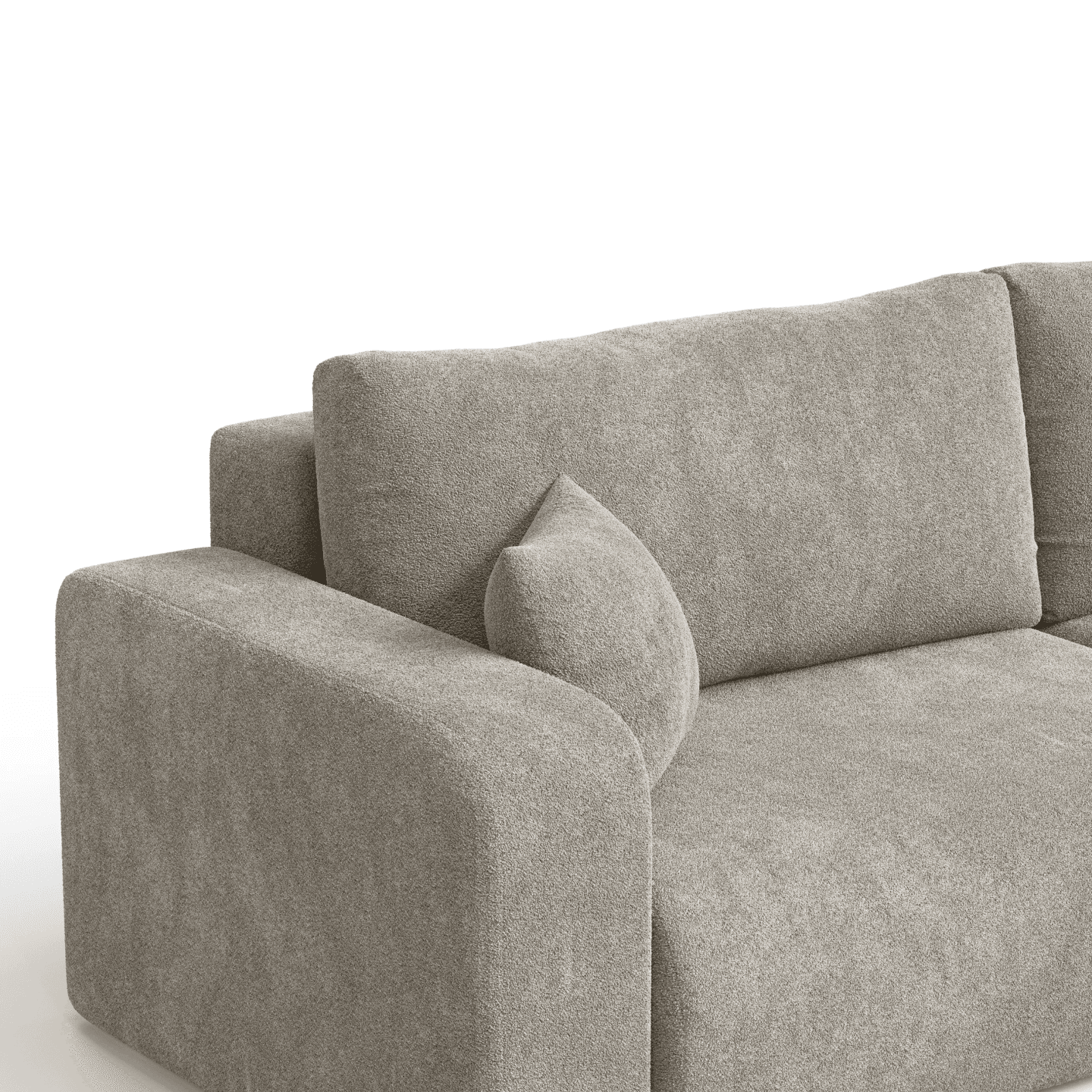 Nowoczesna sofa LARGO S do salonu | Rozkładana | Tkanina Coral 20