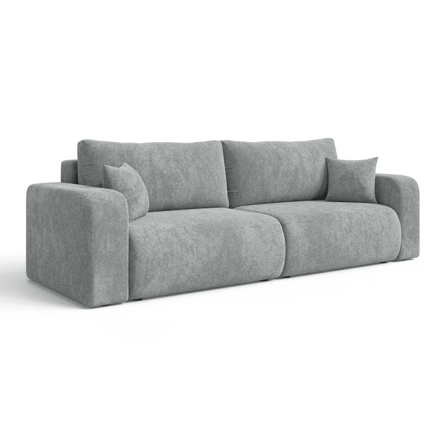 LARGO S sofa z pojemnikiem do salonu | Rozkładana | Tkanina Coral 75