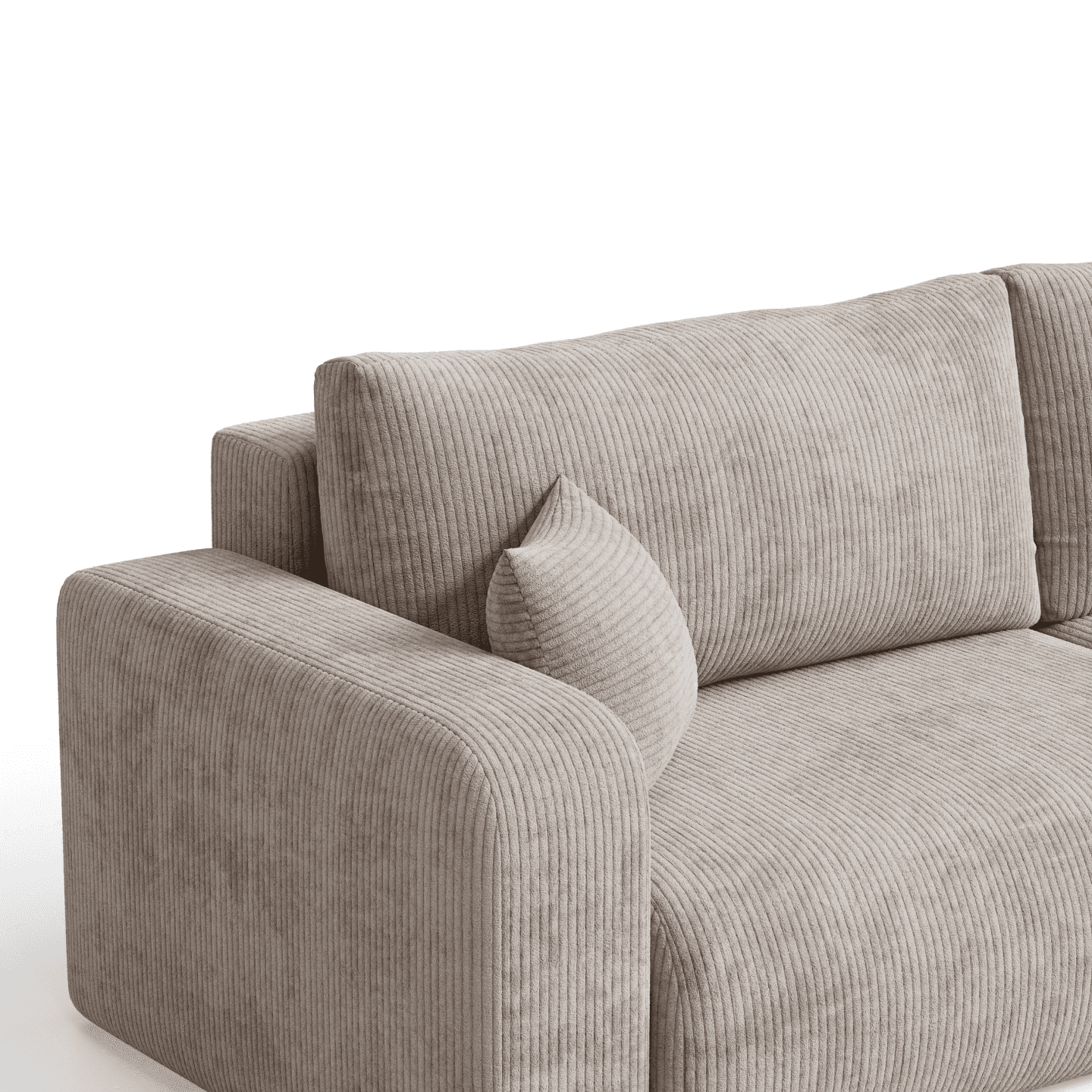 Komfortowa sofa LARGO S do spania | Rozkładana | Tkanina Poso 110