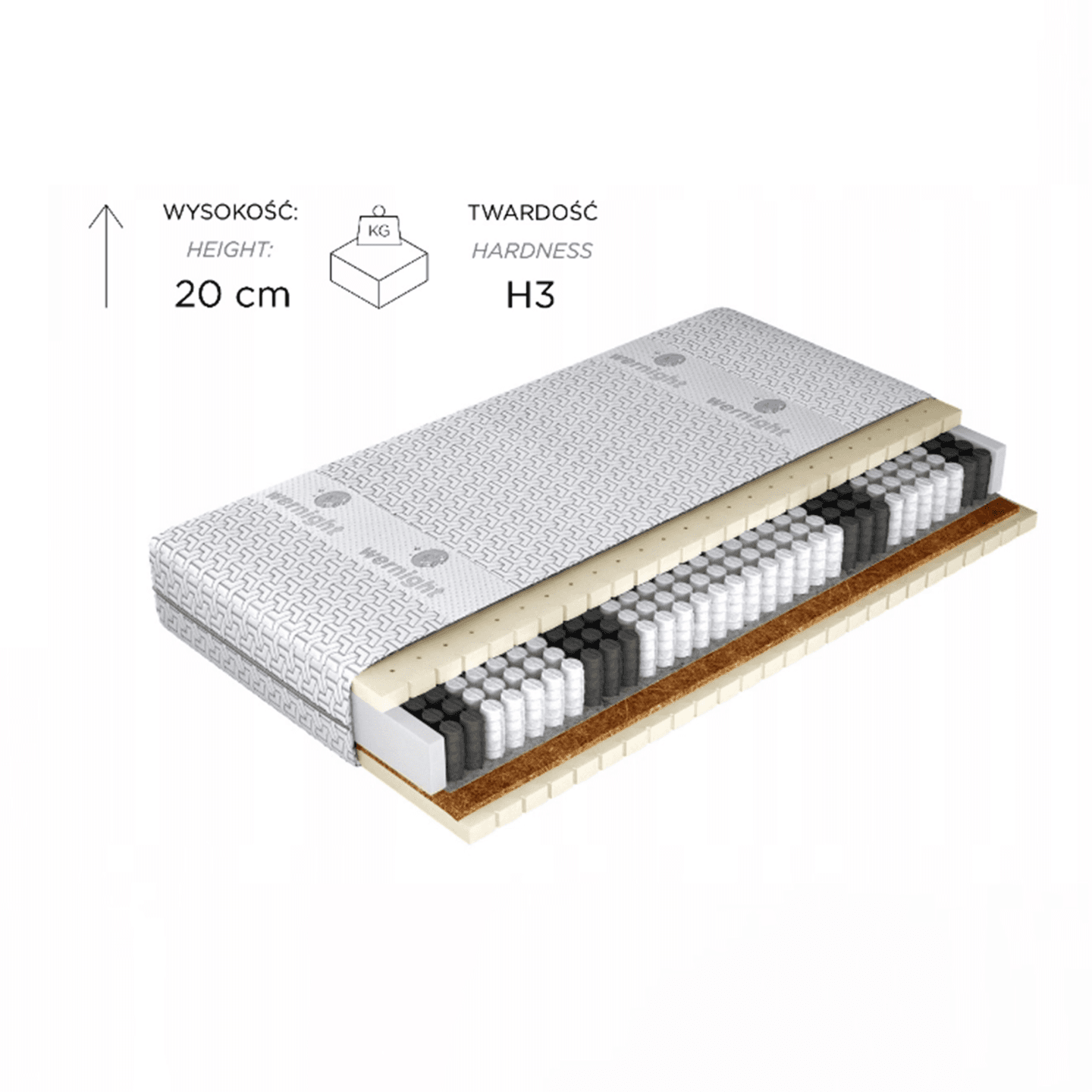 Materac Comfort Active 160x200