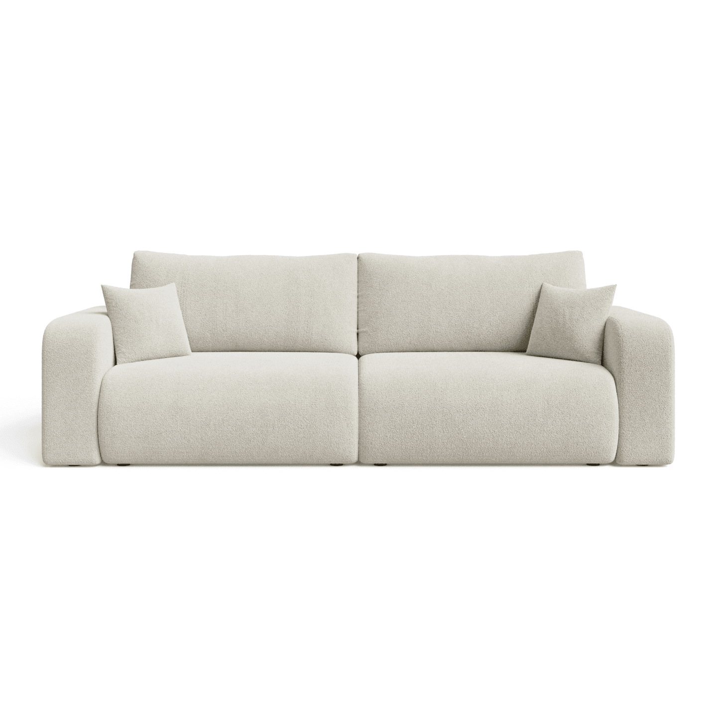 Sofa LARGO S do nowoczesnych wnętrz | Rozkładana | Tkanina Quelle 100