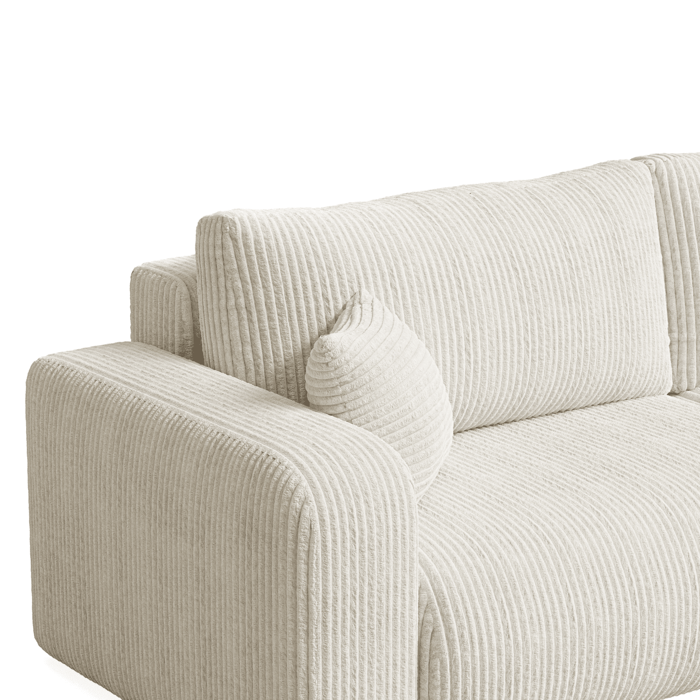 Nowoczesna sofa LARGO S do salonu | Rozkładana | Tkanina Tilia 03