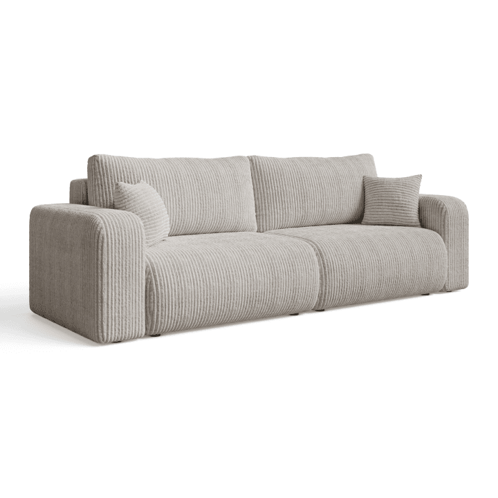 LARGO S sofa z pojemnikiem na pościel | Rozkładana | Tkanina Tilia 11