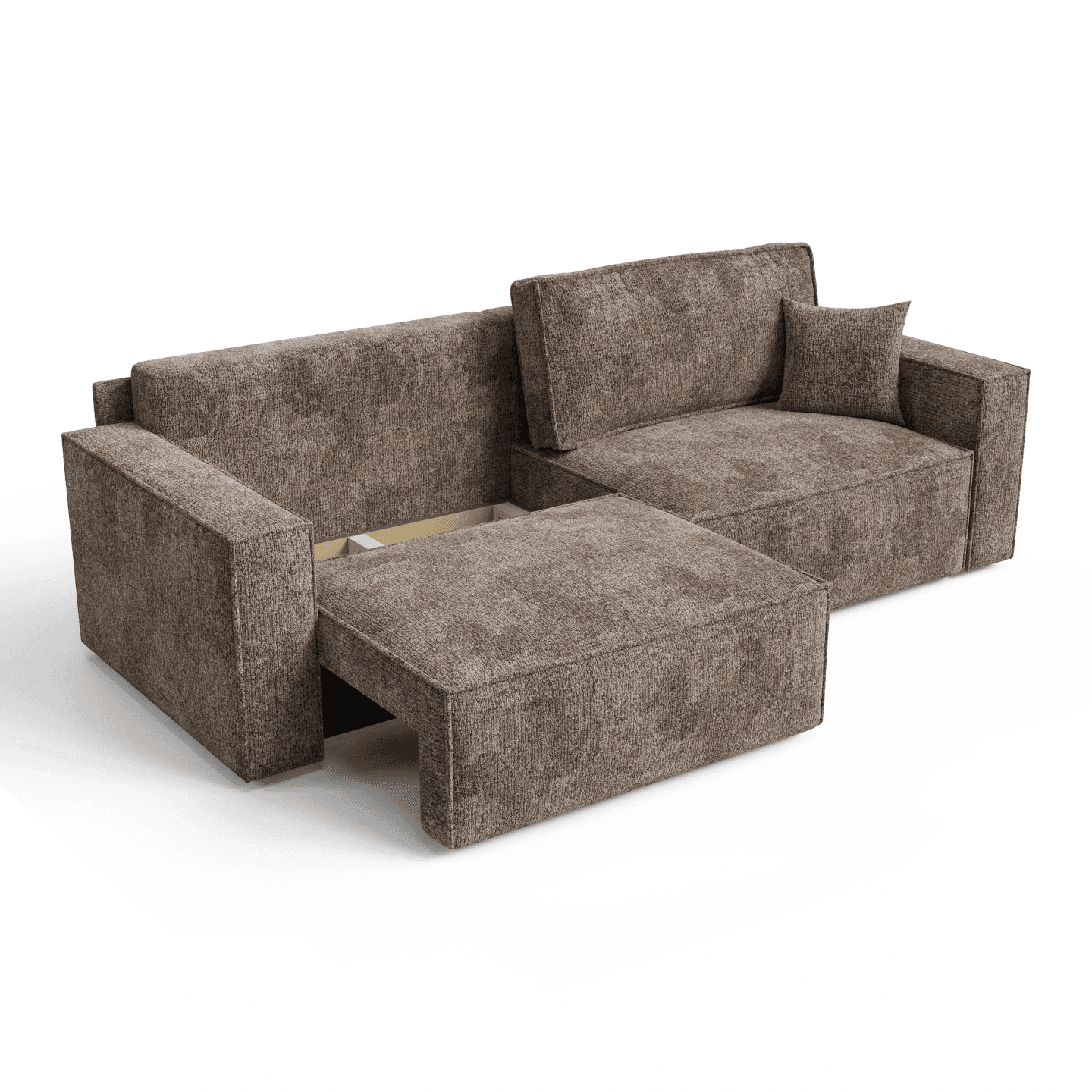 ARON S CORNER sofa-narożnik do spania | Rozkładany | Tkanina Bella 10