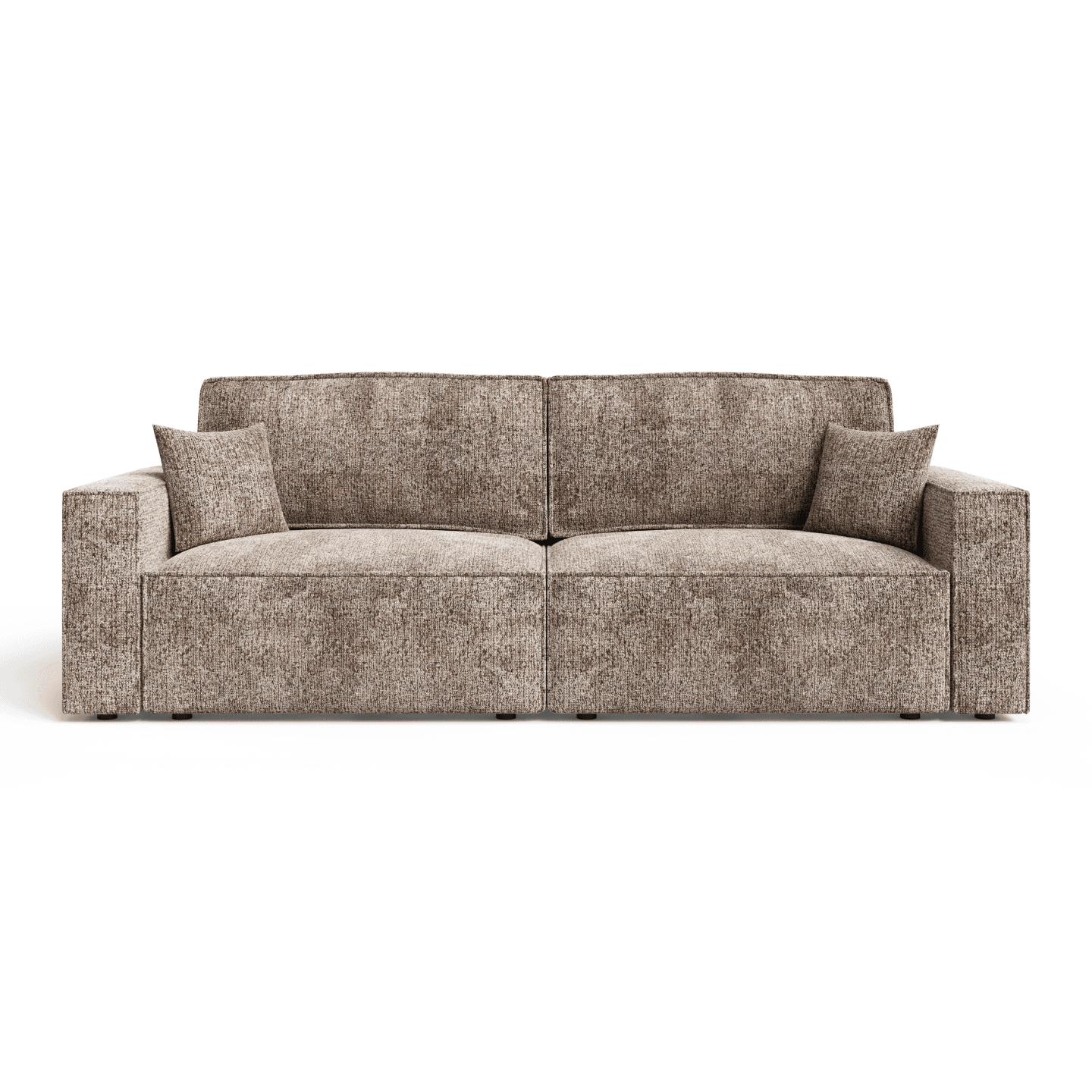 Sofa-narożnik ARON S CORNER z pojemnikiem | Rozkładany | Tkanina Bella 15