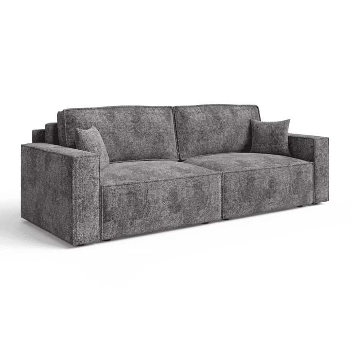 Nowoczesny ARON S CORNER sofa-narożnik | Rozkładany | Tkanina Bella 25