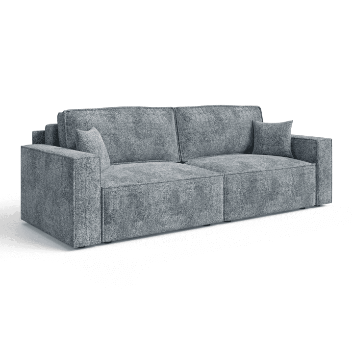 ARON S CORNER sofa-narożnik z pojemnikiem | Rozkładany | Tkanina Bella 65