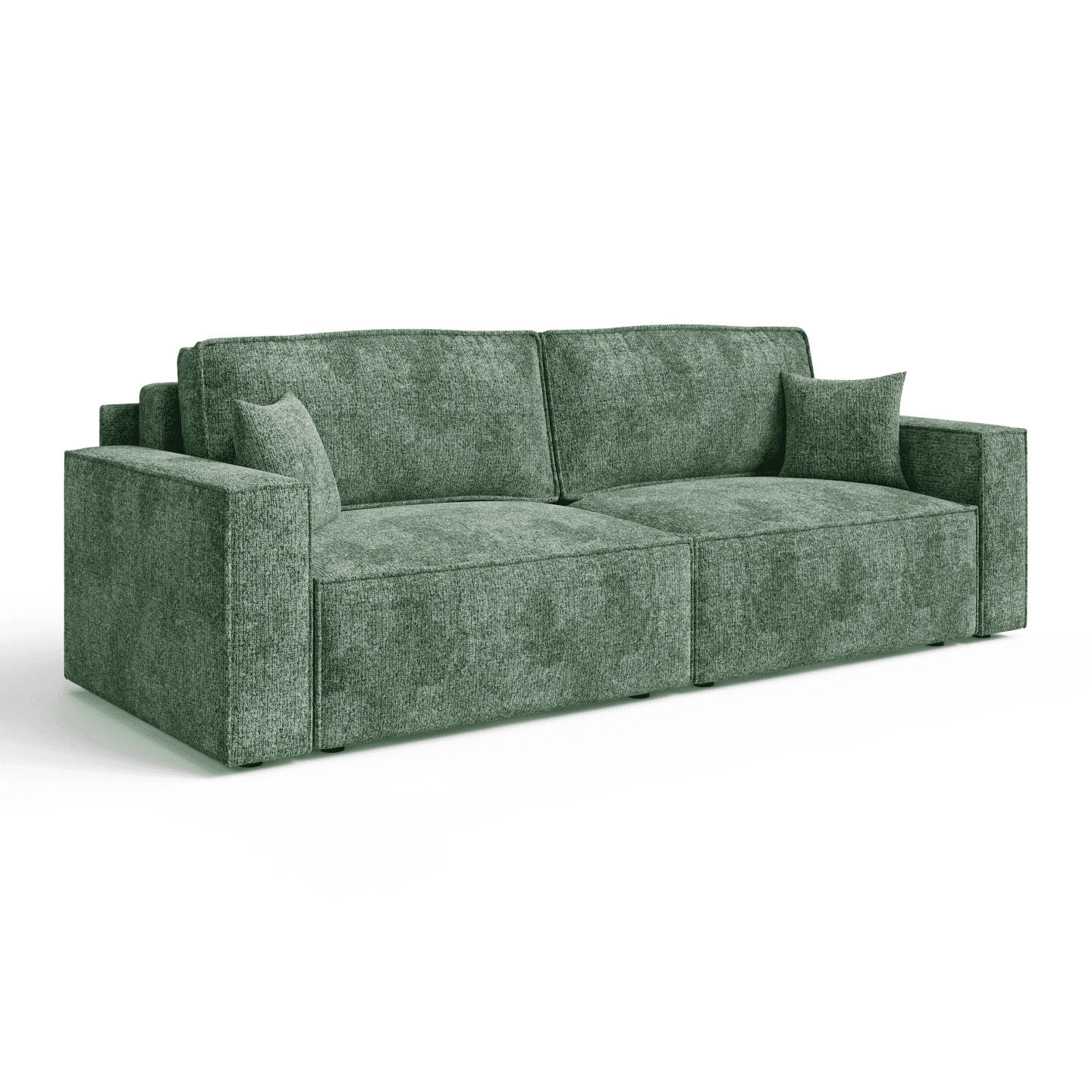 Elegancki ARON S CORNER sofa-narożnik | Rozkładany | Tkanina Bella 80