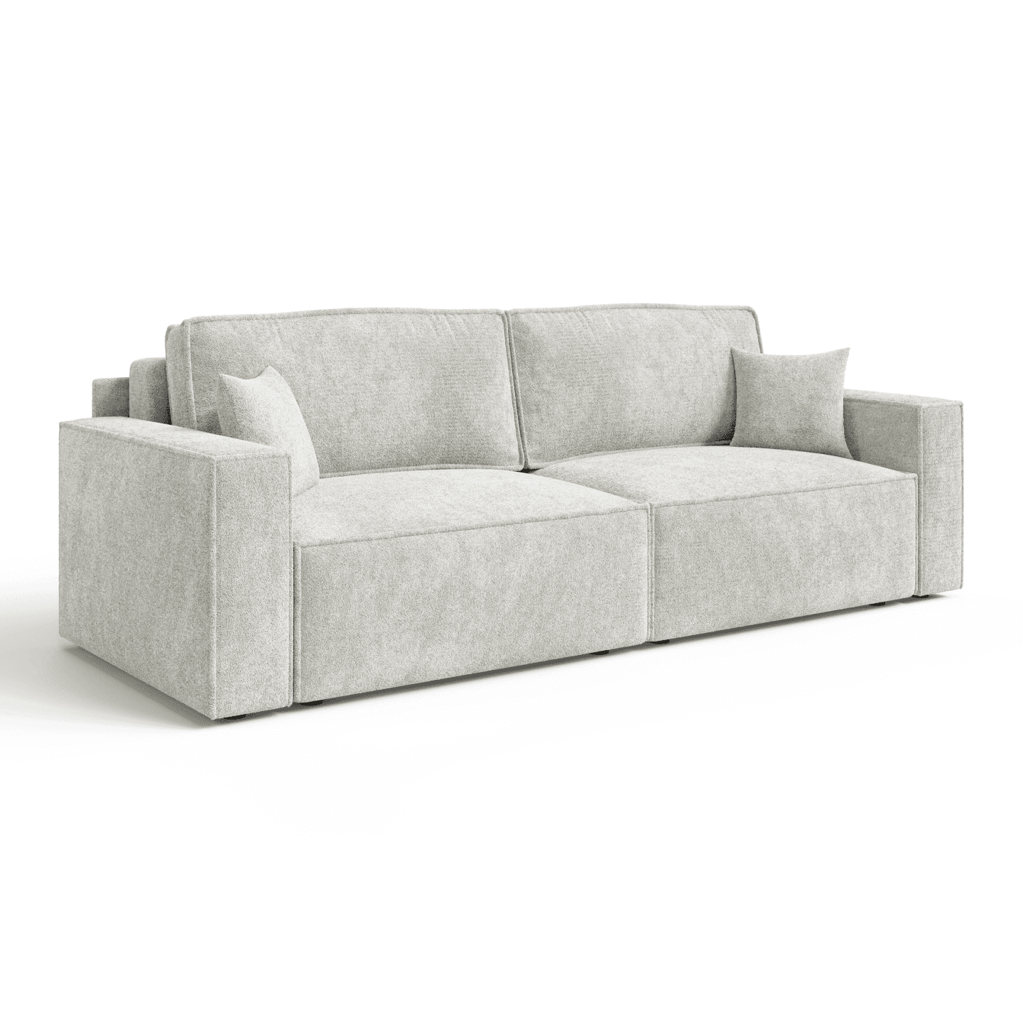 Nowoczesny ARON S CORNER sofa-narożnik | Rozkładany | Tkanina Coral 70