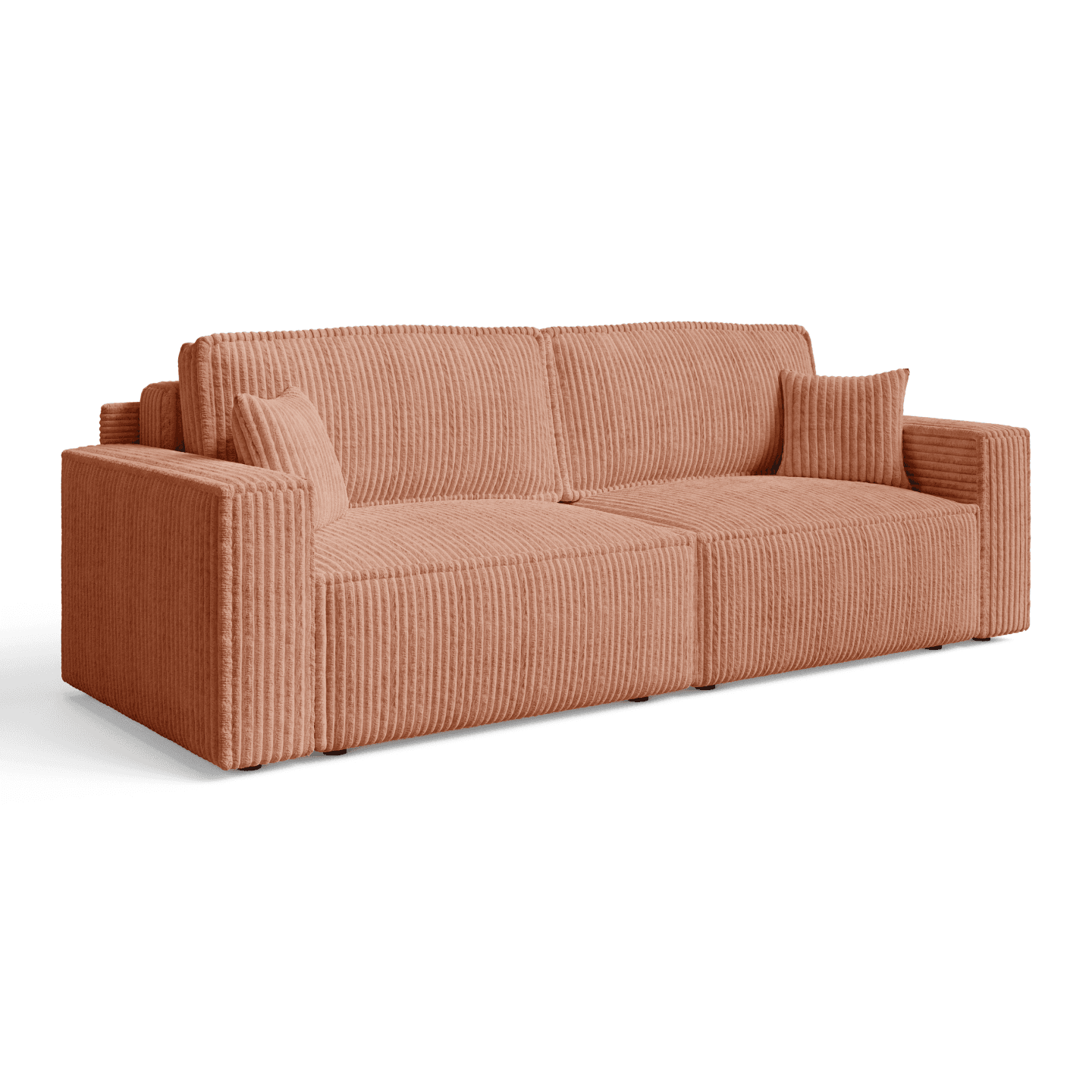 Komfortowy ARON S CORNER sofa-narożnik | Rozkładany | Tkanina Tilia 52