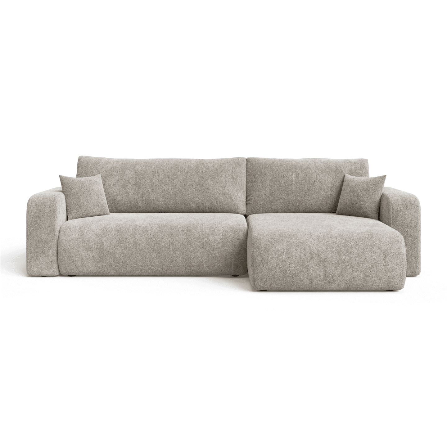 Elegancki narożnik LARGO XL do wypoczynku | Uniwersalny | Tkanina Coral 15