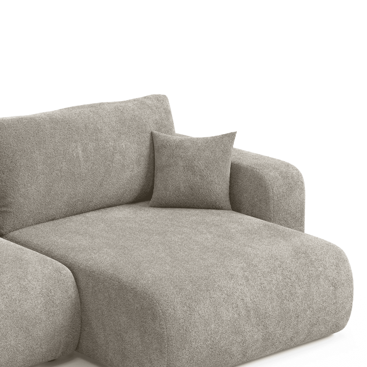 Praktyczny narożnik LARGO XL z pojemnikiem | Uniwersalny | Tkanina Coral 70