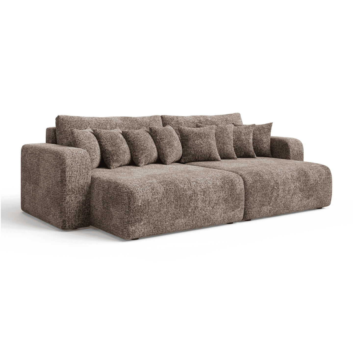 Elegancka sofa FIORO S tapicerowana do dużego salonu | Tkanina Bella 10