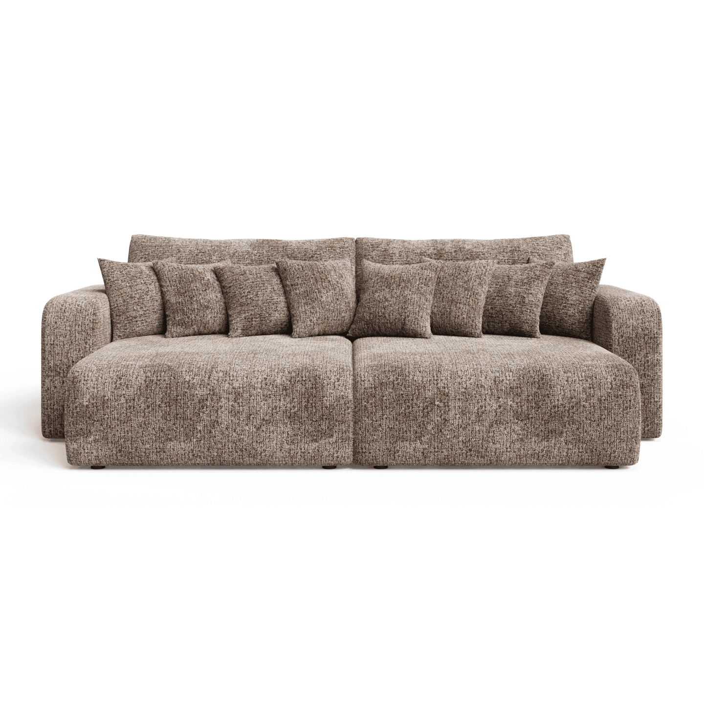 Stylowa Bigsofa FIORO S z poduszkami do salonu | Tkanina Bella 40