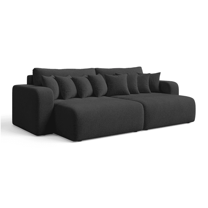 Designerska Bigsofa FIORO S z kompletem poduszek | Tkanina Quelle 100