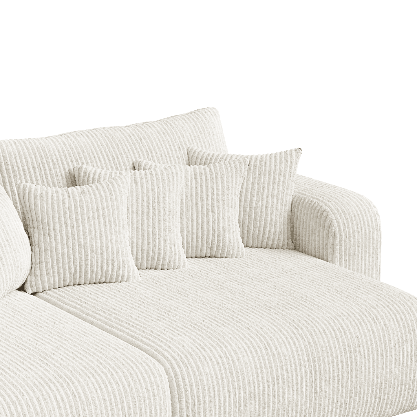 Sofa FIORO S salonowa z zestawem poduszek do wnętrza | Tkanina Tilia 39