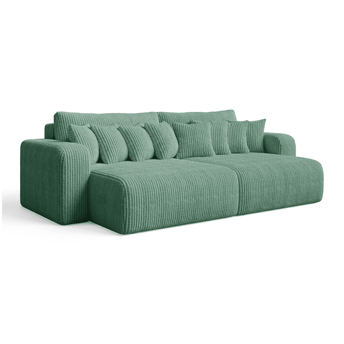 Sofa FIORO S salonowa z zestawem poduszek do wnętrza | Tkanina Tilia 39