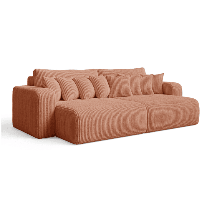 Stylowa Bigsofa FIORO S tapicerowana do salonu | Tkanina Tilia 52