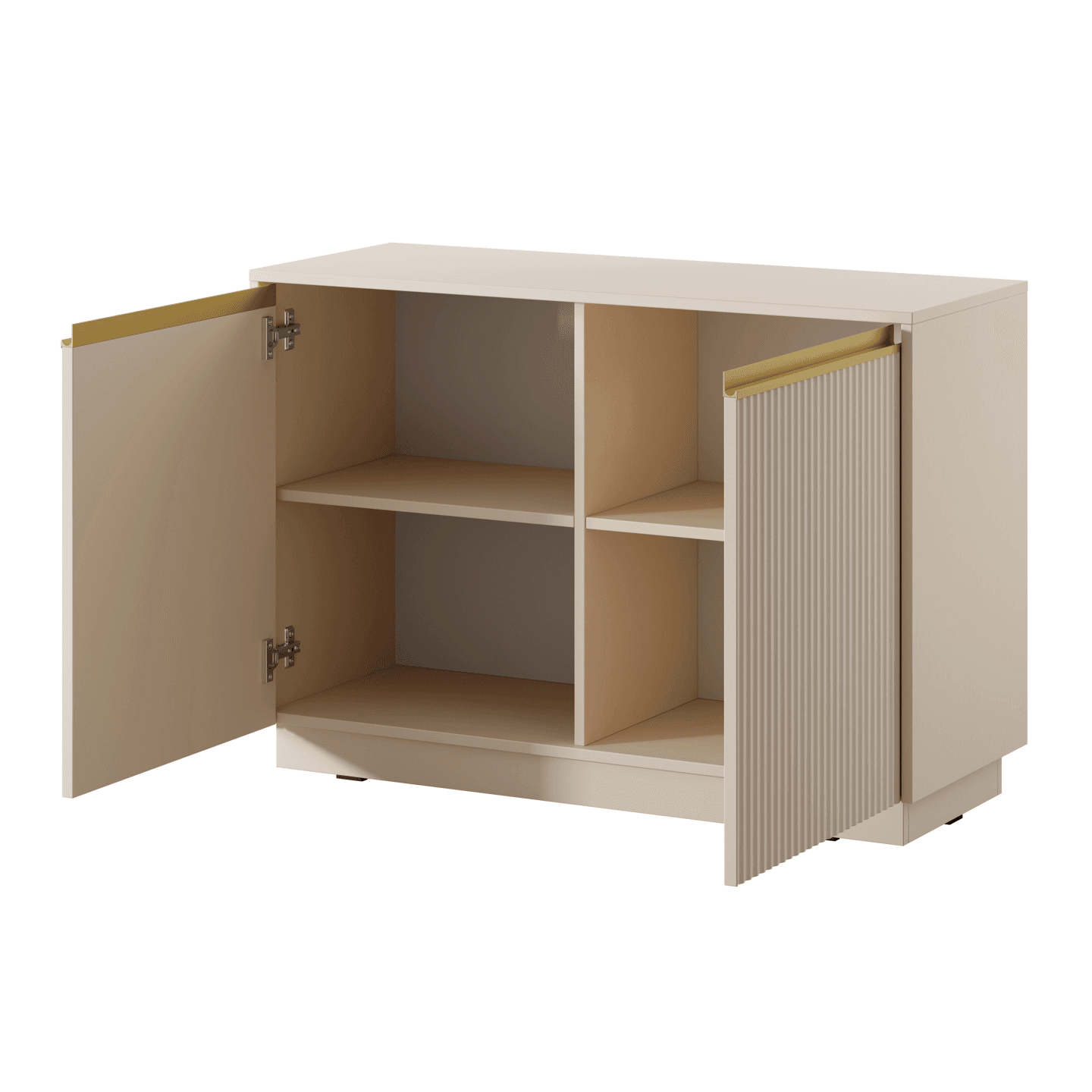 Komoda Gold 103 cm Beż piaskowy