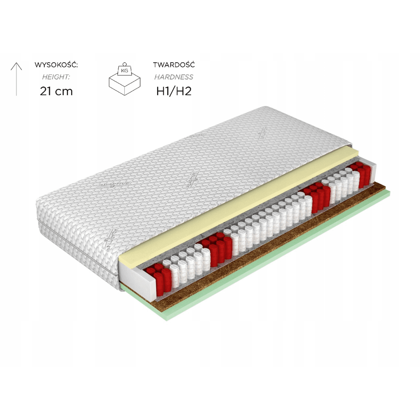 Materac Grand Prime 70x200