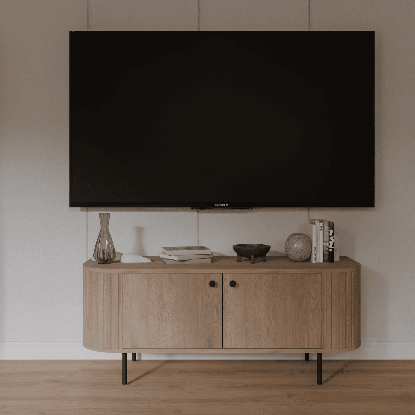 Szafka RTV Fiero 123 cm Dąb cremona - zdjęcie 2