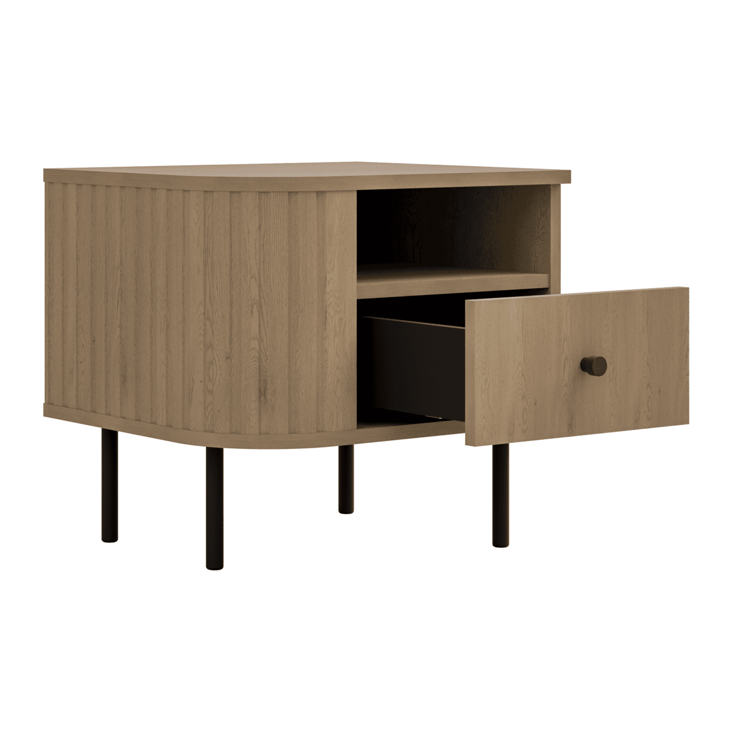 Szafka nocna Fiero 48 cm Dąb cremona
