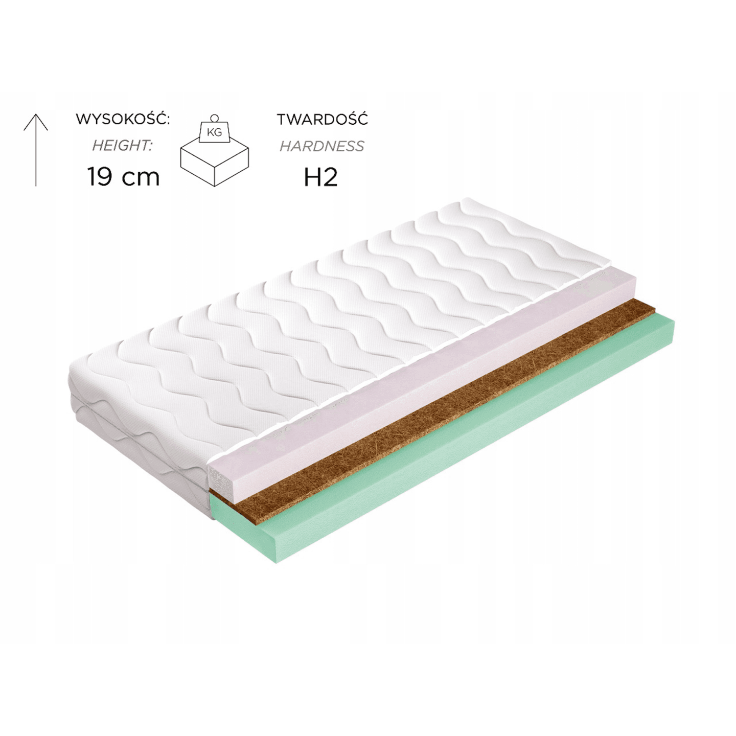 Materac Live Kokos 70x200