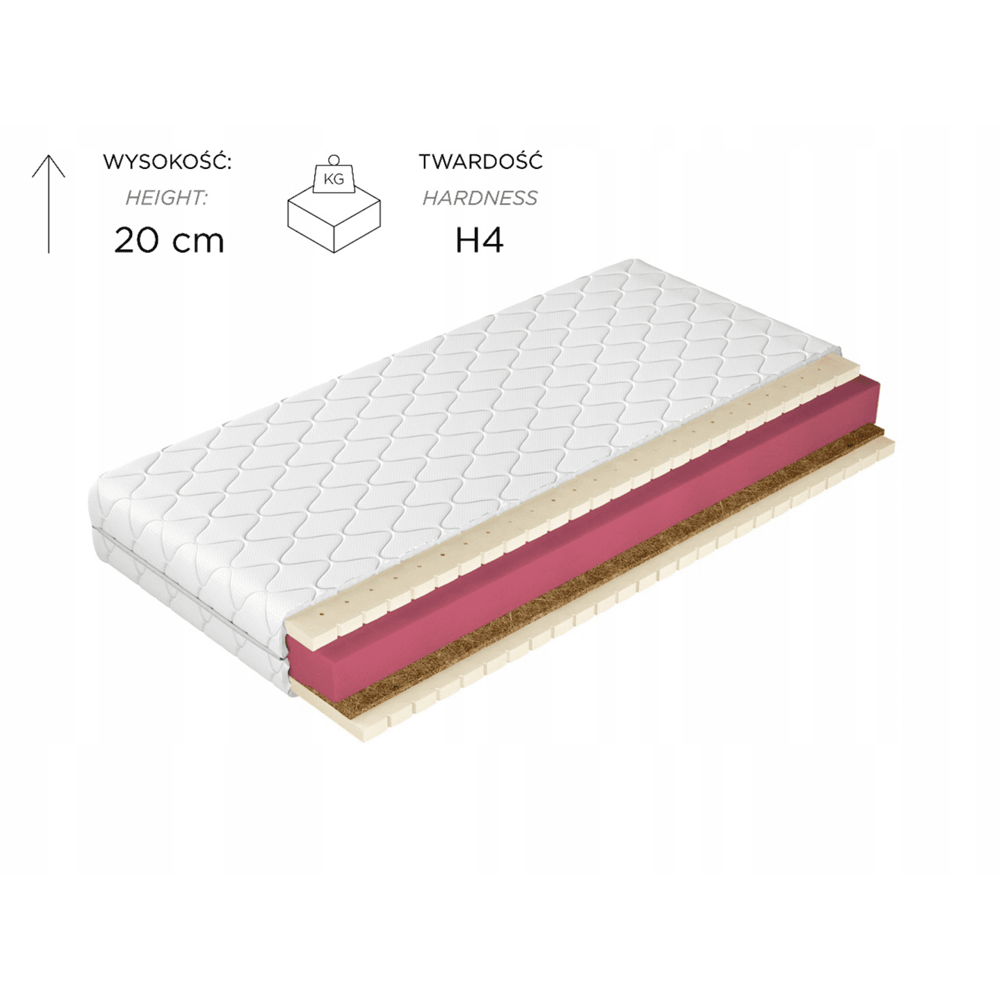 Materac Live Mix 70x200