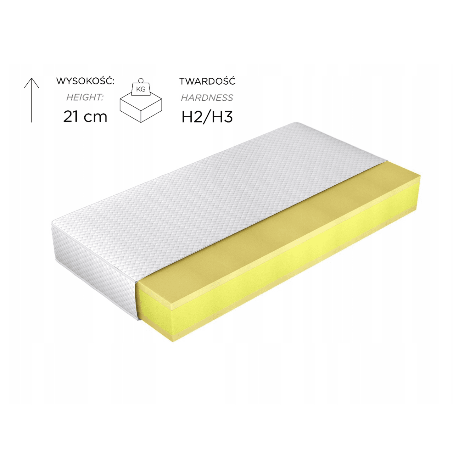 Materac Comfort Massage 90x200