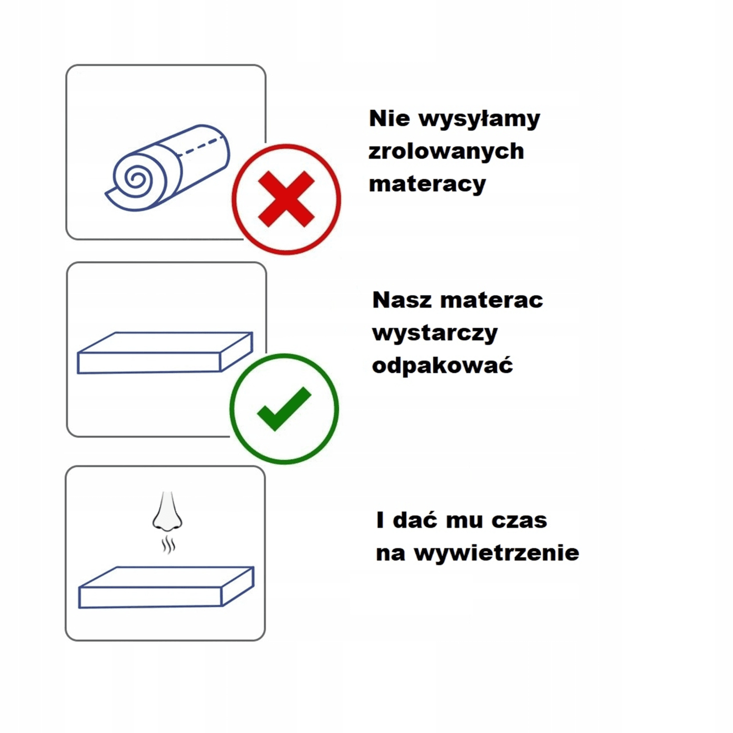 Materac Comfort Massage 90x200