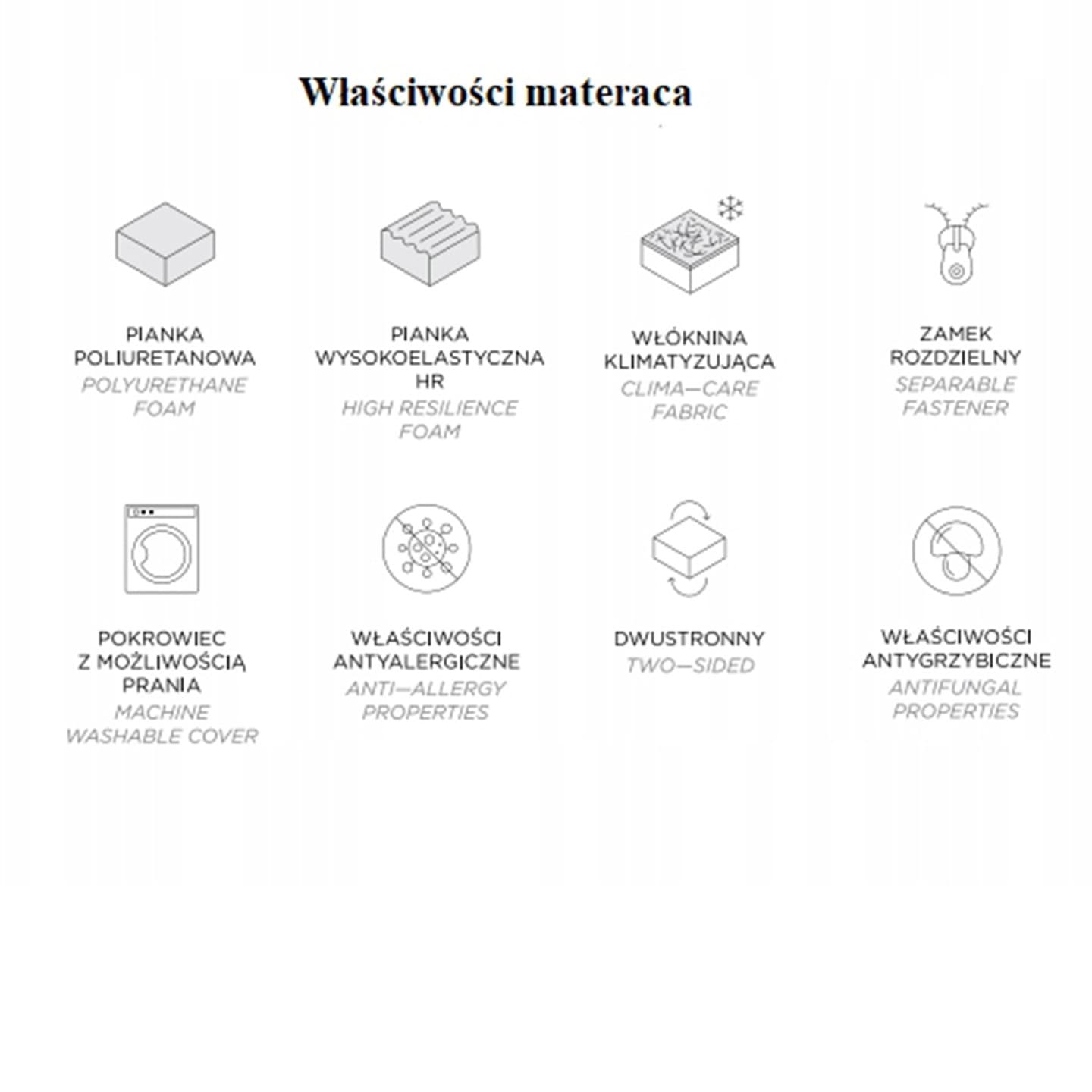 Materac Comfort Massage 100x200