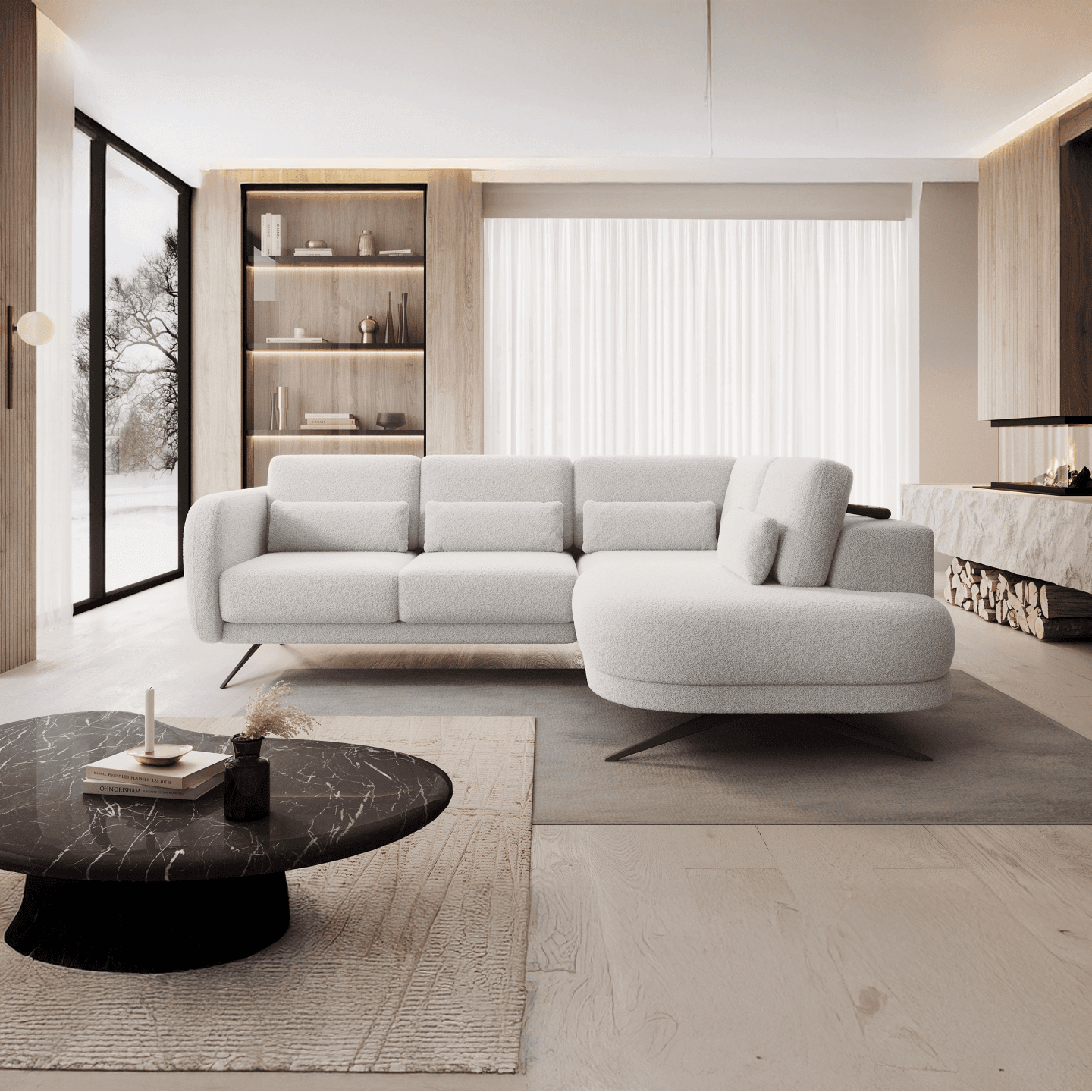 Narożnik elektryczny Ilusio L